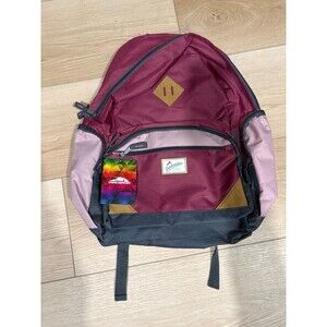 Trailmaker Heritage Multi-Pocket Backpacks With Laptop Storage Rose Padded Strap